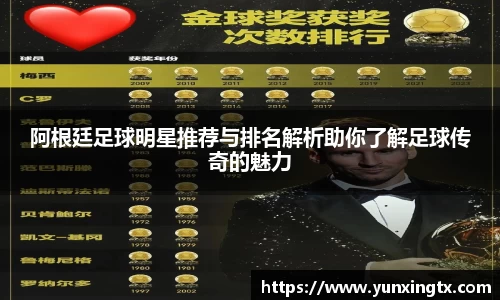 阿根廷足球明星推荐与排名解析助你了解足球传奇的魅力